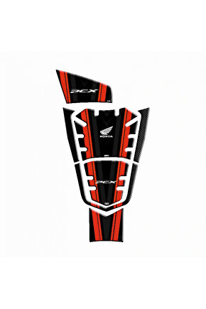 Honda Pcx 125 Tank Pad 2021 Model 002 7 Parça Sticker Set