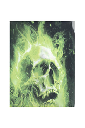 YM Üniversal Sele Kılıfı Yeşil Kurukafa