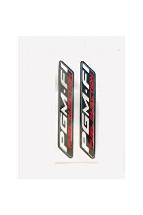 Honda Pgm-F1 Sticker (Etiket) 2li