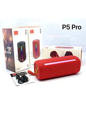 P5 Pro Bluetooth Hoparlör Tws Özellikli Kablosuz Speaker Ses Bombası