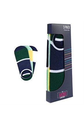 3 Çift Desenli Erkek Babet Çorap