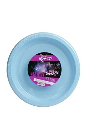 Plastik Tabak Açık Mavi