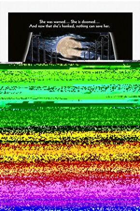 Cam Çiçek Detaylı Renkli Tablo