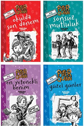 Bay Illüzyonist Peter Quınn Set (4 - Kitap)