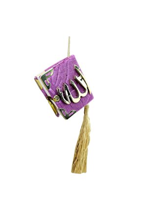 Mini Kuran-ı Kerim Pembe Renk 10 Adet