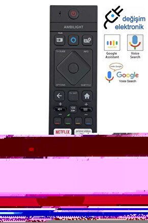 Philip s 50Pus856012 4K Ambilight Led Tv Kumandası