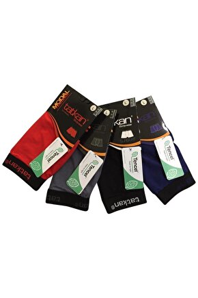 4lü Modal Likralı Erkek Boxer Sağlıklı Rahat Vücudu Sarar Solmaz