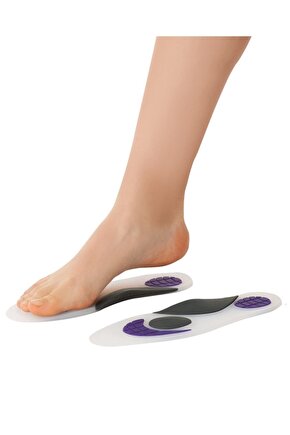 Violet Silikon Tabanlık Topuk Dikeni Planter Fasit 591