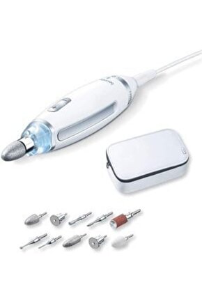 Pedikür Aksesuarlı Ve Led Işıklı Profesyonel Tırnak Kesici, BeyazMp 62 On Manikür Ve