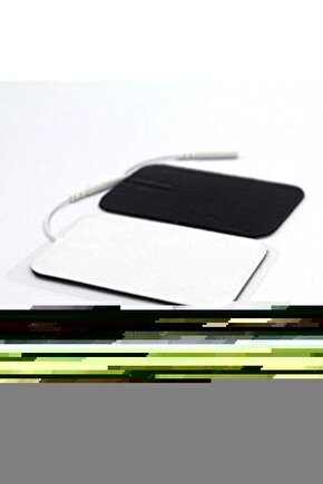KabloluSoketli Elektrot 5x9 cm Ems Tens Cihazı Pin Girişli Elektrod 5 Paket = 20 Adet