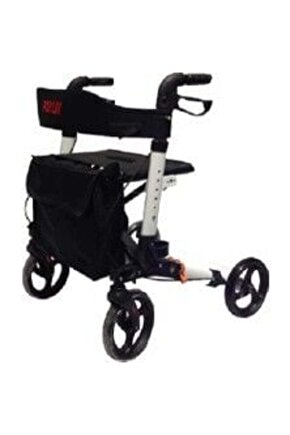 Poylin P-777 4 Tekerlekli Oturaklı Yürüteç  Rollator