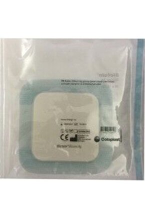 Biatain Silicone AG+15X15CM Gümüşlü Yapışkanlı Silikon Köpüklü Yaraa Örtüsü (5 Adet) 39639