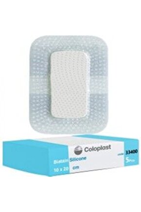 Coloplast 33400 Biatain Silikon Yapışkan Köpüklü 10 cm x 20 cm