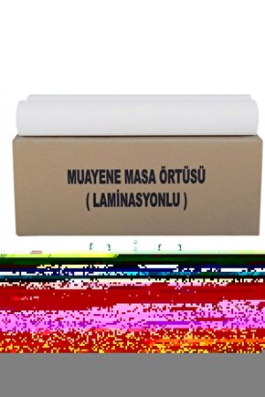 Muayene Masa Örtüsü Laminasyonlu En:60cm 50m (Lamineli) 1 Adet Rulo