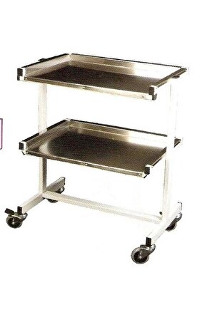 Alt Üst Paslanmaz Cihaz Masası