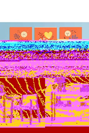 Matisse - Boho - Art Deco - Soyut - Doğa ( 3 lü Çerçevesiz ) Poster - Afiş - Tablo KR2C00767