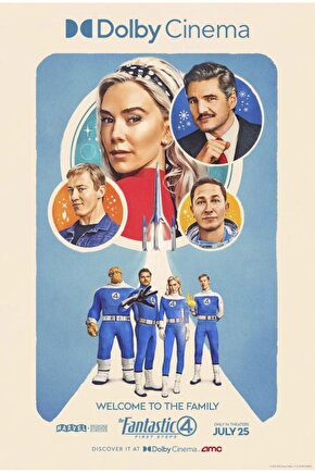 The Fantastic 4 First Steps (2025) 005 AFİŞ - POSTER