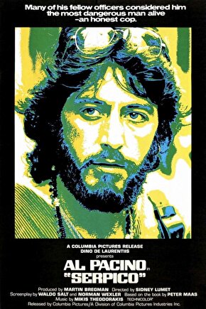 Serpico (1973) 001 AFİŞ - POSTER