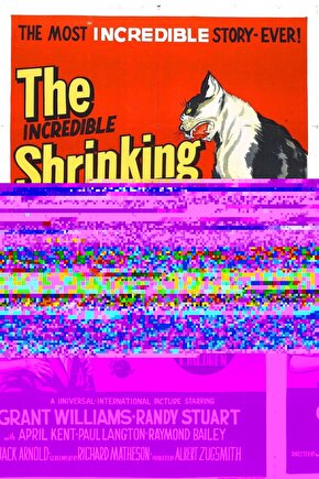 The Incredible Shrinking Man (1957) 1 AFİŞ - POSTER ( FOLYO ) - AFİŞ - POSTER-7276