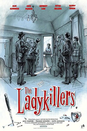 The Ladykillers (1955) AFİŞ - POSTER ( FOLYO ) - AFİŞ - POSTER-7361