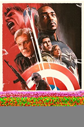 Captain America Brave New World (2025) 0006 ( FOLYO ) - AFİŞ - POSTER-1965
