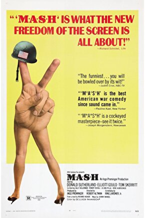 MASH (1970) ( FOLYO ) - AFİŞ - POSTER-4508