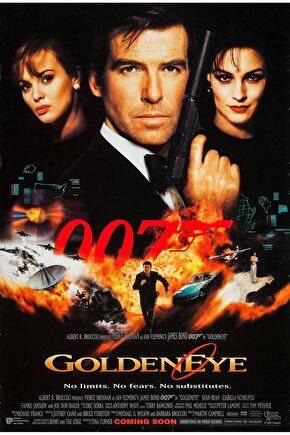 GoldenEye (1995) 1 ( FOLYO ) - AFİŞ - POSTER-3146