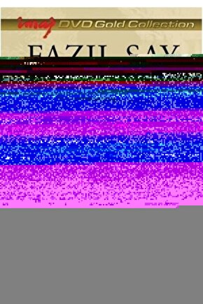 Fazıl Say  ( İstanbul Konseri ) DVD Ambalajında