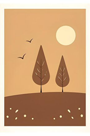 Matisse - Sanat - Soyut - Doğa - Yaşam ( Tekli Çerçevesiz ) Poster - Afiş - Tablo MKKM1305