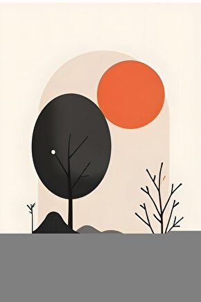 Matisse - Sanat - Soyut - Doğa - Yaşam ( Tekli Çerçevesiz ) Poster - Afiş - Tablo MKKM1062