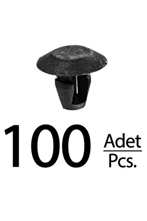 Citroen Nemo Peugeot Bipper Lancia için Toz Fitili Klips - 100 Adet