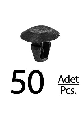 Alfa Romeo 145 146 147 156 159 Brera Giulietta için Toz Fitili Klips - 50 Adet