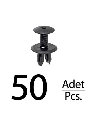 Volkswagen Golf IV,Golf Plus,Golf V,Polo,Passat için Bagaj Döşeme Paneli Klips-50 Adet