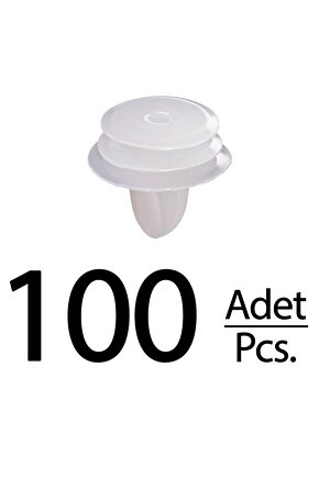 Lexus Toyota Mazda Suziki Mitsubishi için Döşeme Klips - 100 Adet