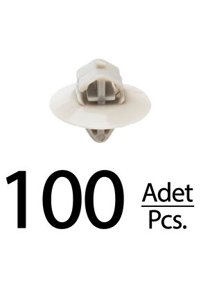 Opel Movano Vivaro Iveco Daily için Kapı Döşeme Klips - 100 Adet