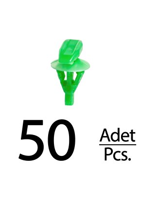 Toyota, Honda için Toz Klips- 50 Adet