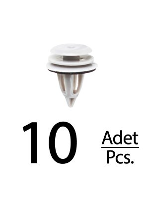 BMW 3 Serisi 5 Serisi 6 Serisi için Kapı Döşeme Klips - 10 Adet