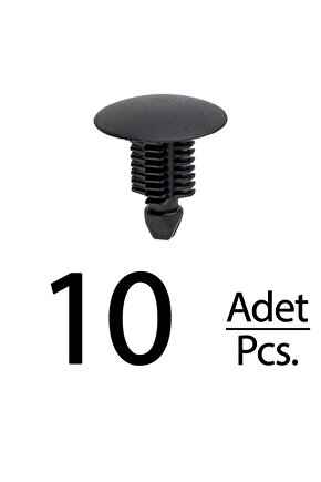 Fiat Ducato Peugeot Boxer Citroen Jumper için Universal Bağlantı Klips - 10 Adet