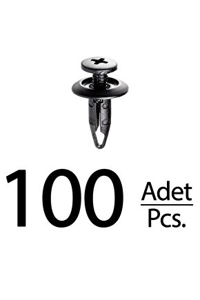 Ford C-Max Cougar Fiesta V Focus Puma Galaxy için Panjur Klips - 100 Adet