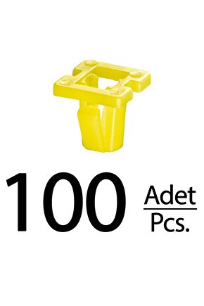 Hyundai Kia için Bağlantı Elemanı Klips 100 Adet