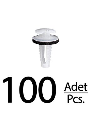 Ford Transit Connect için Bagaj Klips - 100 Adet