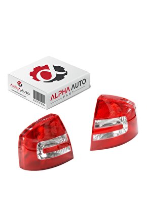 Skoda Octavia için Arka Stop SAĞ ve SOL Lamba Camı 2li Set