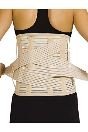 Fıtık Bel Kayması Çelik Balenli Ortopedik Korse Misinalı Demirli Süngerli Cırtlı Bel