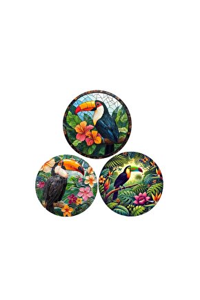 3LÜ ŞANS GETİRDİĞİNE İNANILAN , UĞURLU TUKAN KUŞU.