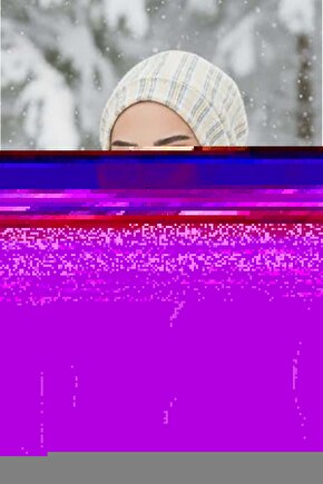 Kemik Çizgili Tesettür Bere