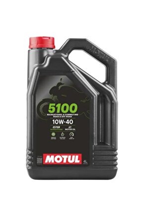 5100 10W40 4 Lt. 4 Zamanlı Motosiklet Yağı Made in France