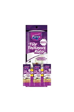 4 Adet Mega Tüy Toplayıcı 60lı Yedek Rulo