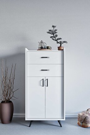 Seren Çok Amaçlı Dolap Beyaz