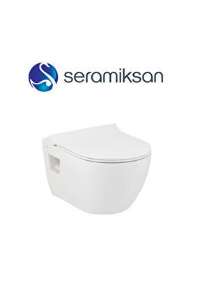 Ocean Kanalsız Asma Klozet A031171h, Yavaş Kapak