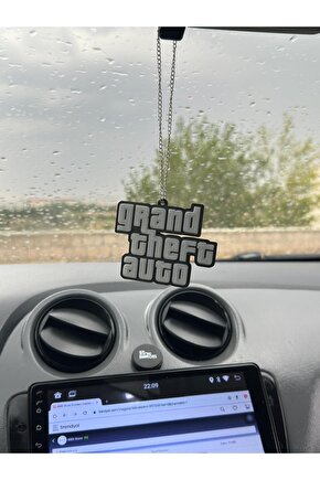 GTA Dikiz Aynası Süsü (GRAND THEFT AUTO) - Araç İçi Aksesuar